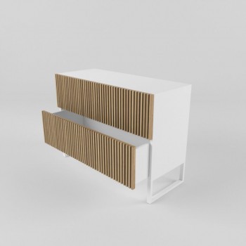 Комод із хромом Arris