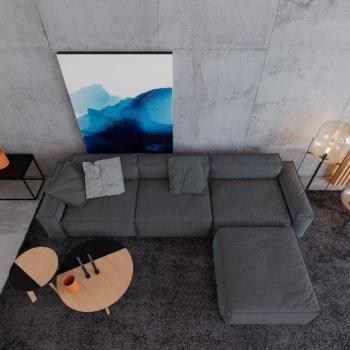 Дизайнерский диван Supple