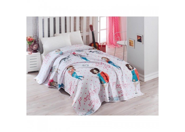  Подростковое постельное белье Eponj Home Pike - FashionGirl Pembe  1 — купить в PORTES.UA