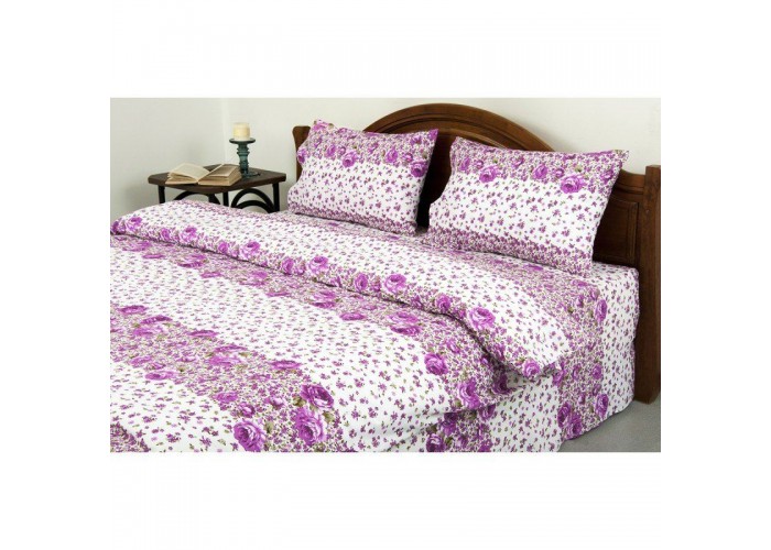  Комплект постельного белья Lotus Ranforce - Merci розовый евро  1 — купить в PORTES.UA