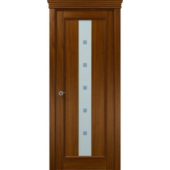 Двери Папа Карло CLASSIC Vitra (деклареты) (аналог PR-06 д) (Сатиновое стекло с гравировкой)