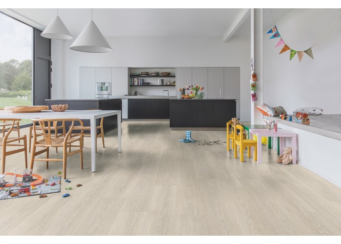 Ламинат Quick-Step Дуб долинный светло-бежевый 1 Ламинат Quick-Step Дуб долинный светло-бежевый 1