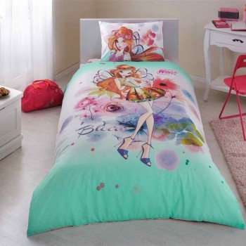 Подростковое постельное белье Tac Disney - Winx Bloom Water Colour