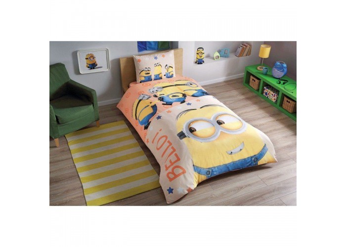  Подростковое постельное белье Tac Disney - Minions Bello  1 — купить в PORTES.UA