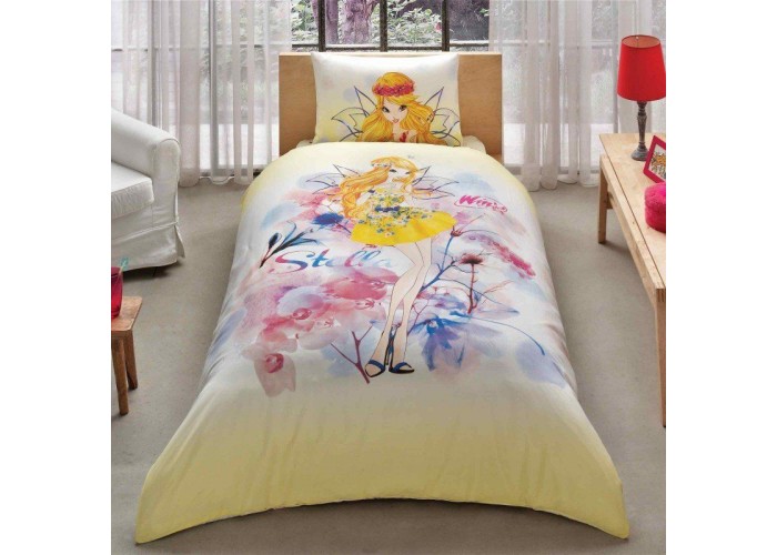  Подростковое постельное белье Tac Disney - Winx Stella Water Colour  1 — купить в PORTES.UA