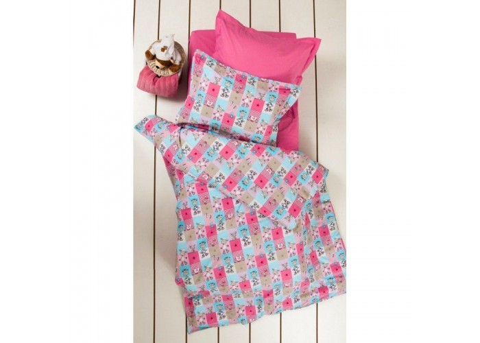  Подростковое постельное белье Lotus Premium B&G - Sweetie розовый  1 — купить в PORTES.UA