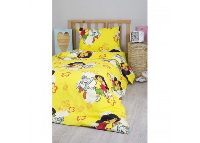  Подростковое постельное белье Lotus Young - Dora жёлтый  1 — купить в PORTES.UA