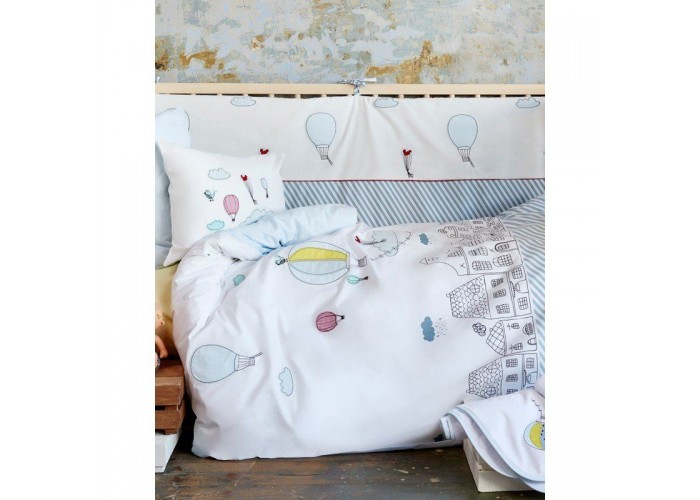  Постельное белье для младенцев Karaca Home - Balloon 2018-1 аппликация  1 — купить в PORTES.UA