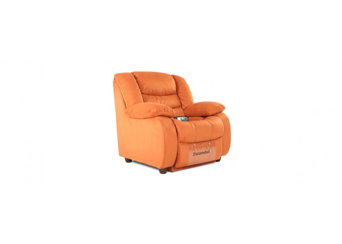  Кресло Честер оранжевый в ткани реклайнер  4 — купить в PORTES.UA