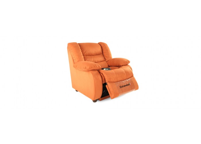  Кресло Честер оранжевый в ткани реклайнер  5 — купить в PORTES.UA