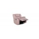 Кресло Честер розовое в коже