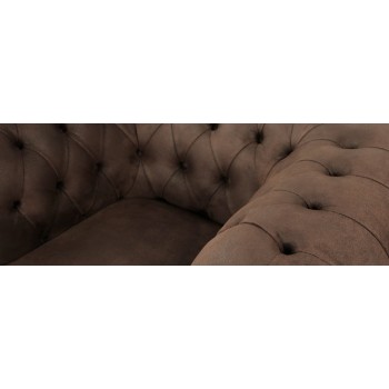 Крісло Честерфілд, темний