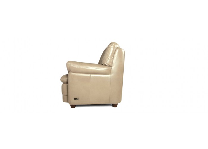  Кресло Бавария коричневое в коже с реклайнером  8 — купить в PORTES.UA