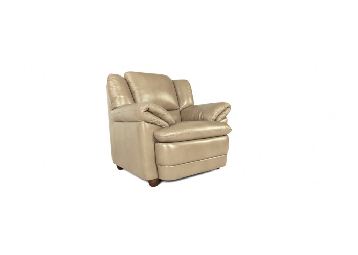  Кресло Бавария коричневое в коже с реклайнером  6 — купить в PORTES.UA