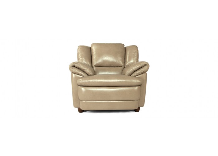  Кресло Бавария коричневое в коже с реклайнером  5 — купить в PORTES.UA