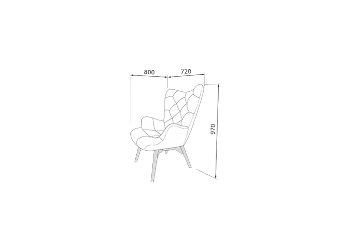  Кресло Бруно (кожа)  9 — купить в PORTES.UA