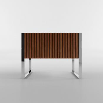 Тумба приліжкова з хромом Arris