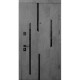 Вхідні двері – Standard Lux Securemme квартира – мод. Mirage (бетон темний/бетон сірий)