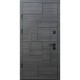 Вхідні двері квартироного типу Standard Lux Securemme • Піраміс (венге сірий горизонт АРТ/білий)