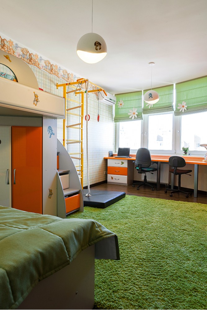 Дитяча — Дизайн-проект 3-кімнатної квартири, 100м.кв — Катерина Кузьмук