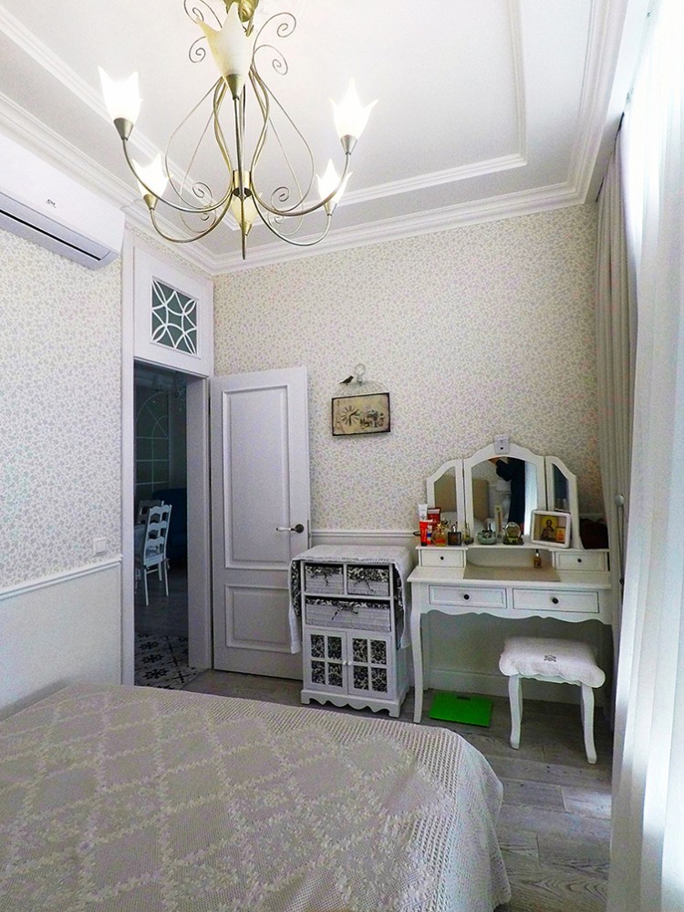 Дизайн маленькой спальни – 1707