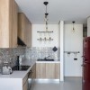 Кухня — Дизайн 2-комнатной квартиры Soft Scandinavian Loft, 40 м.кв — дизайнер Ира Сазонова