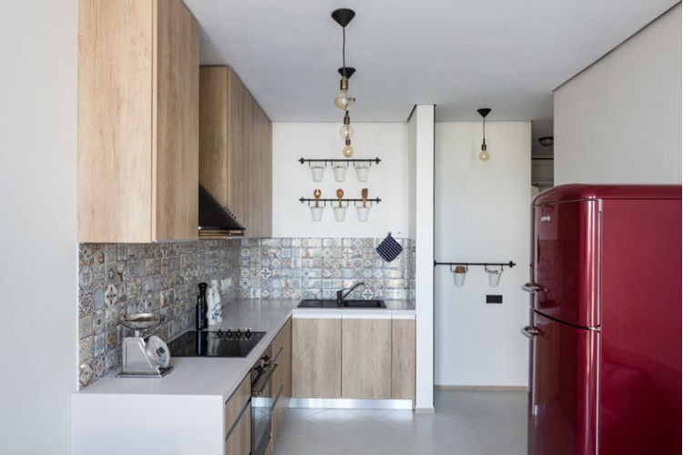 Кухня - Дизайн 2-кімнатної квартири Soft Scandinavian Loft, 40 м.кв - дизайнер Іра Сазонова