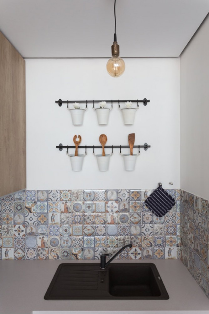 Детали на кухне — Дизайн 2-комнатной квартиры Soft Scandinavian Loft, 40 м.кв — дизайнер Ира Сазонова