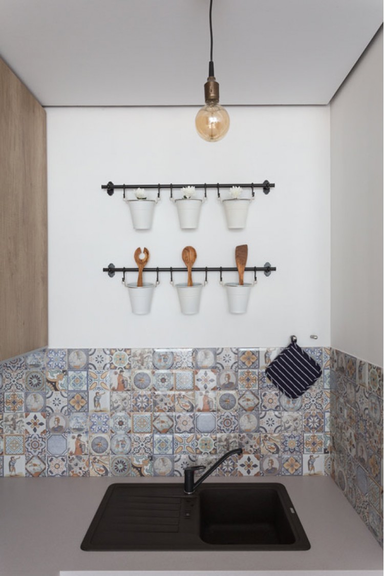 Детали на кухне — Дизайн 2-комнатной квартиры Soft Scandinavian Loft, 40 м.кв — дизайнер Ира Сазонова
