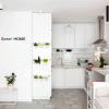 Кухня-вітальня - Дизайн-проект 2-кімнатної квартири "Дівоча Нора", ЖК Комфорт Таун, 43 м.кв - дизайнер Сазонова Іра