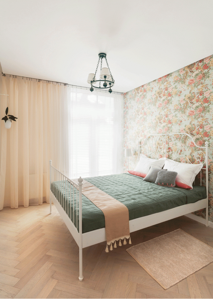 Спальня – оригинальное фото дома № 1250