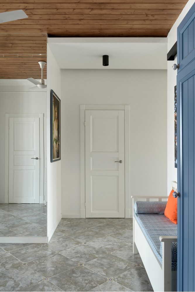 Поєднання простору через дзеркальні стіни — Дизайн-проект 2-кімнатної квартири "Forever young" White Cozy Home в ЖК River Stone, 85м.кв - дизайнер Сазонова Іра