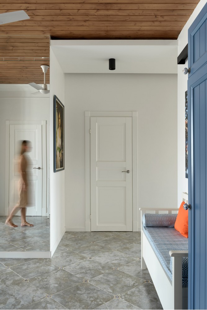Скозь стену — Дизайн-проект 2-комнатной квартиры "Forever young" White Cozy Home в ЖК River Stone, 85м.кв — дизайнер Сазонова Ира