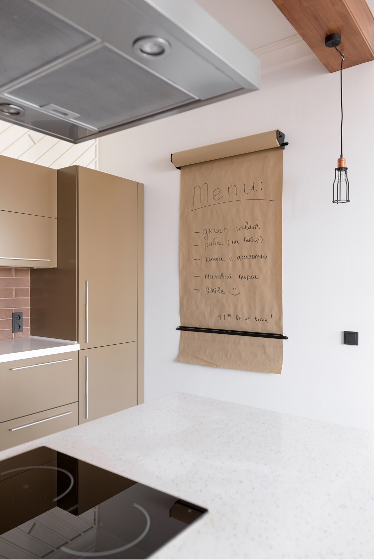 Цікаві деталі на кухні - Дизайн-проект 2-кімнатної квартири "Forever young" White Cozy Home в ЖК River Stone, 85м.кв - дизайнер Сазонова Іра