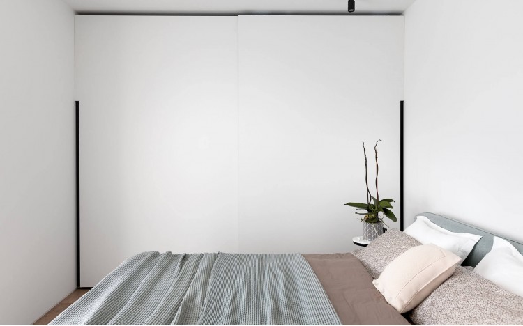 Спальня — Дизайн-проект 3-комнатной квартиры White Freedom, 93м.кв — студия дизайна Azovskiy + Pahomova