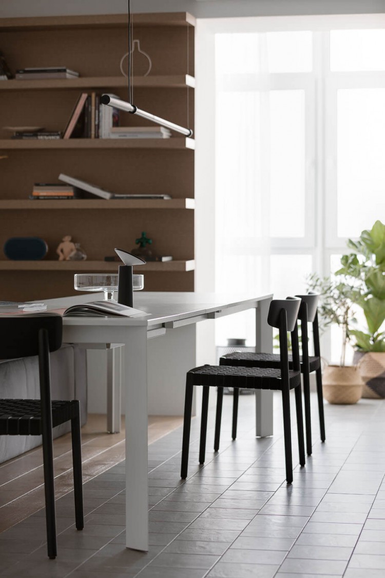 Кухня — Дизайн-проект 3-комнатной квартиры White Freedom, 93м.кв — студия дизайна Azovskiy + Pahomova