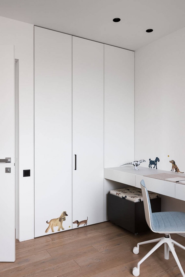 Дитяча — Дизайн-проект 3-кімнатної квартири White Freedom, 93м.кв — студія дизайну Azovskiy + Pahomova