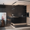 Кухня - Дизайн-проект квартири в ЖК Династія, 54м.кв - дизайнер Дар'я Гросс