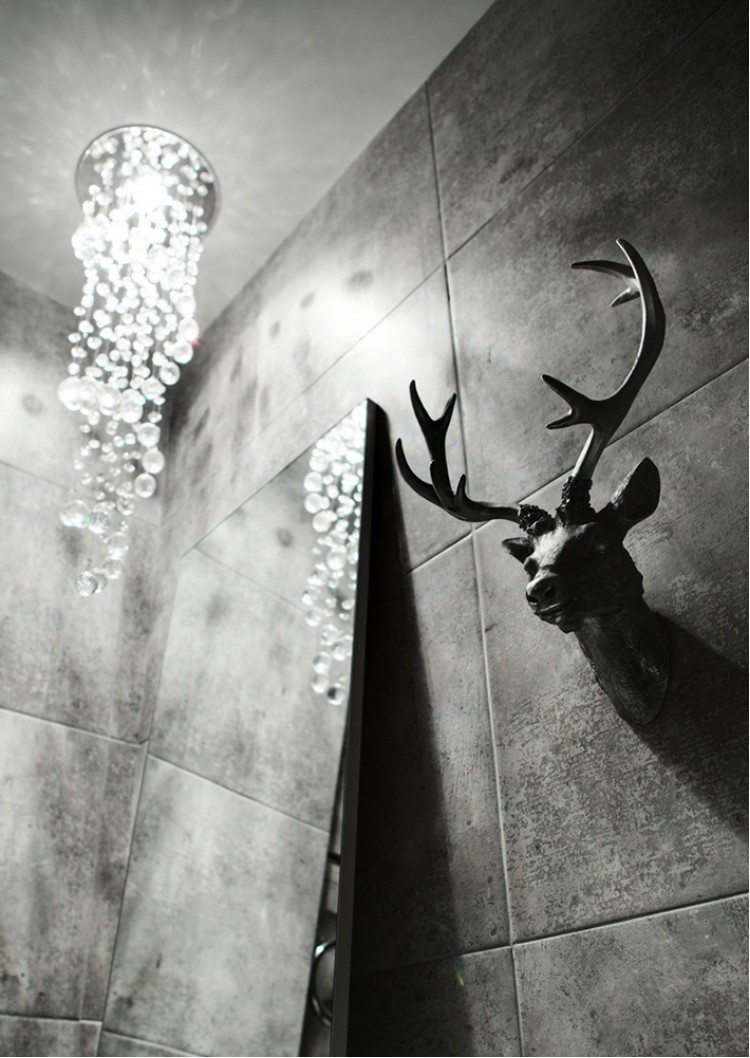 Фото интерьера: Дизайн интерьера ванной  – 50 оттенков серого – 1468