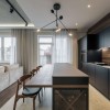 Кухня-гостиная в дизайн-проекте квартиры в КД GOGOL 47, 82 м.кв. — студия дизайна TABOORET 