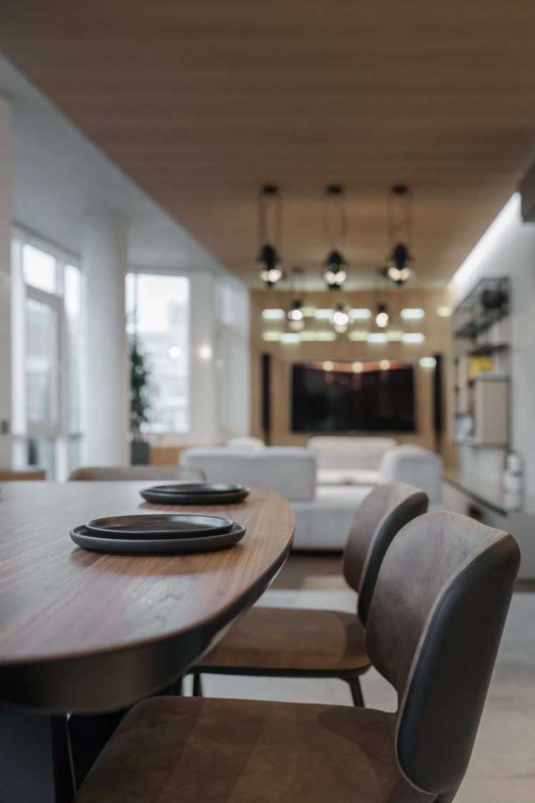 Кухня-гостиная — Дизайн-проект квартиры в ЖК Сонячна Брама 175м.кв — студия дизайна TABOORET