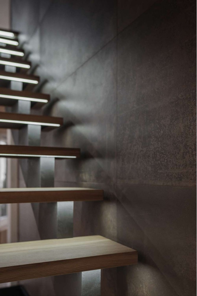 Сходи — Дизайн-проект квартири в ЖК Сонячна Брама 175м.кв — студія дизайну TABOORET