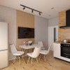Кухня - Дизайн-проект 2-кімнатної квартири в ЖК Омега, 64 м.кв - дизайнер Олена Курник