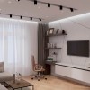 Гостиная — Дизайн-проект 2-комнатной квартиры в ЖК Омега, 64 м.кв — дизайнер Елена Курник