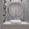 Ванна - Дизайн-проект 2-кімнатної квартири в ЖК Омега, 64 м.кв - дизайнер Олена Курник