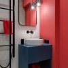 Фото дизайну: Дизайн Ванної Кімнати у квартирі студії – BRIGHT MOOD – інтер'єр однокімнатної квартири 47 м2 – 2158