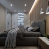 Спальня в дизайн-проекті квартири у ЖК Jack House, 86 м.кв. - Студія дизайну Novoselskiy Design