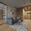Вітальня в дизайн-проекті квартири у ЖК Jack House, 86 м.кв. - Студія дизайну Novoselskiy Design