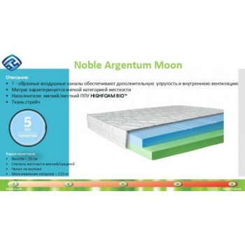 Матрац безпружинний HighFoam Moon