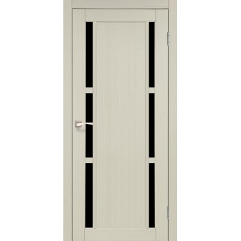 Двері міжкімнатні білі зі склом VALENTINO DELUXE VLD-04 Дуб нордик
